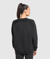 Training Oversized Fleece Sweatshirt