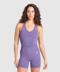 Vital Halter Neck Tank With Shelf