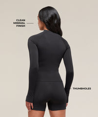 Soft Sculpt Zip Up Jacket