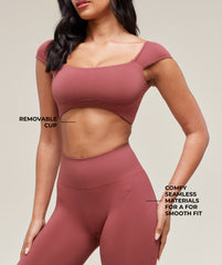 Soft Sculpt Cap Sleeve Bralette