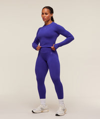 Activate Long Sleeve Crop Top