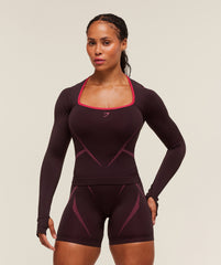 Apex Lift Seamless Long Sleeve Crop Top
