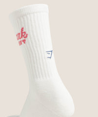 Apres Lift Graphic Crew Sock Single