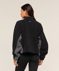 Contrast Sherpa Jacket