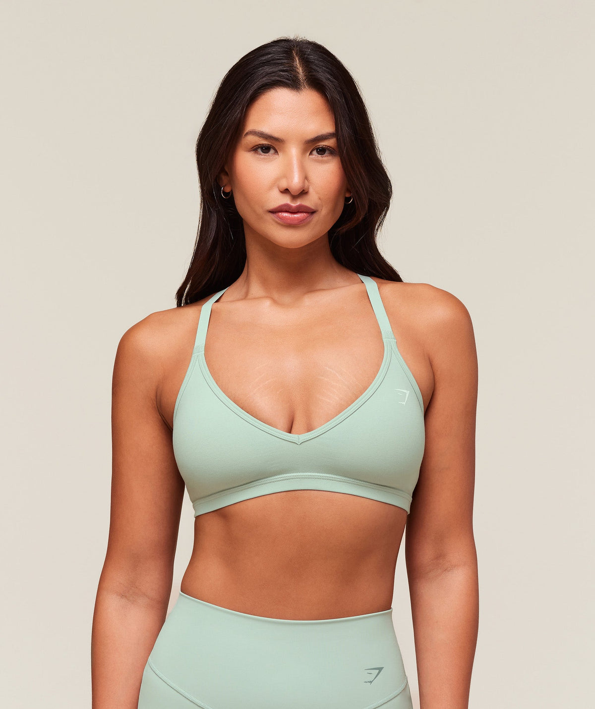 Cotton Racerback Sports Bra