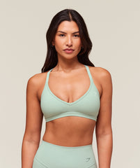 Cotton Racerback Sports Bra