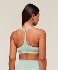 Cotton Racerback Sports Bra