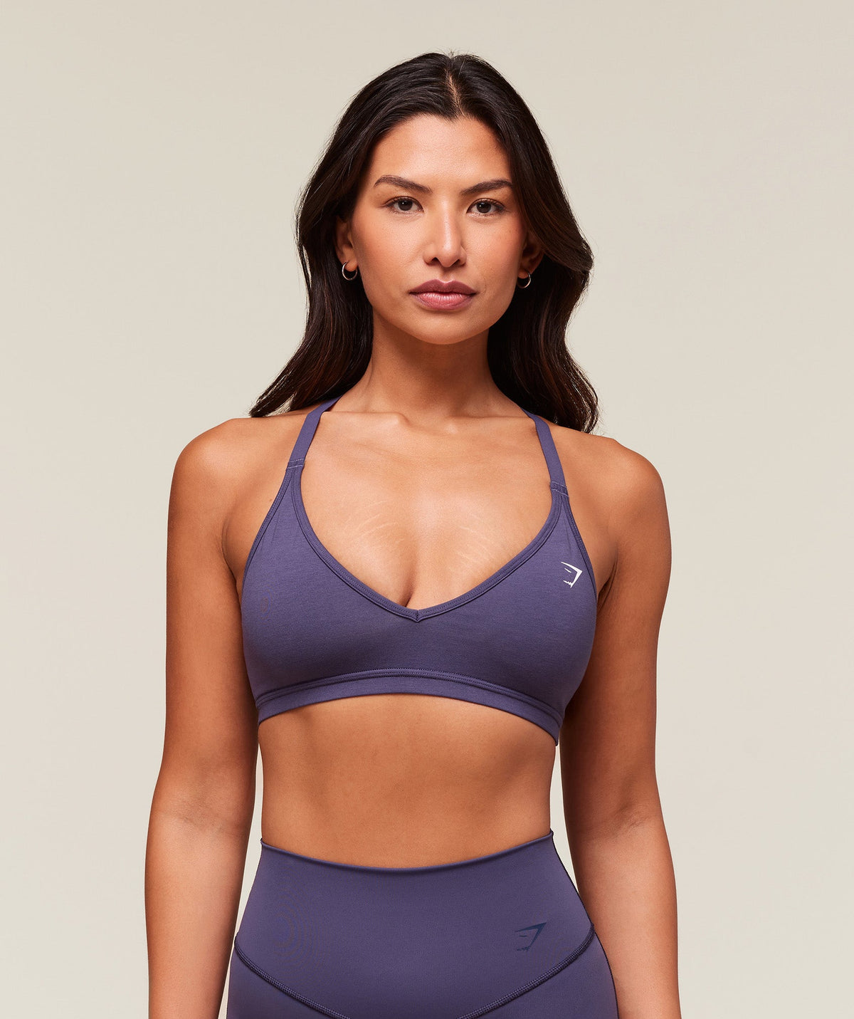 Cotton Racerback Sports Bra