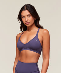 Cotton Racerback Sports Bra