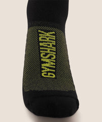 Graphic Single Pack Crew Running Sock