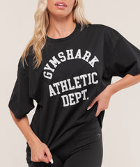Athletic Department Oversized Graphic T-Shirt