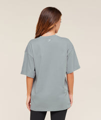 Athletic Department Oversized Graphic T-Shirt