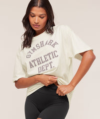 Athletic Department Oversized Graphic T-Shirt