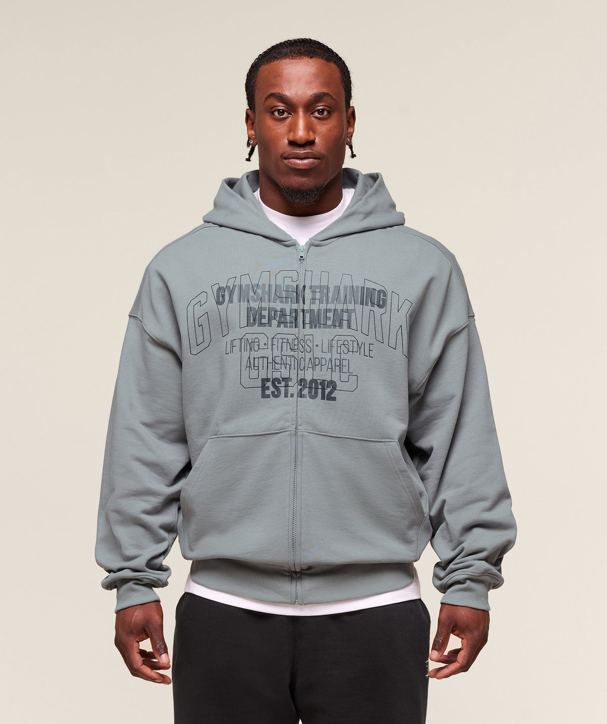 Authentic Apparel Zip Up Hoodie