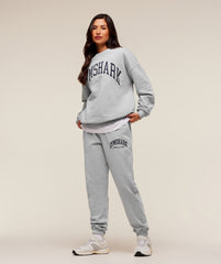 Collegiate Graphic Crew Neck Pullover