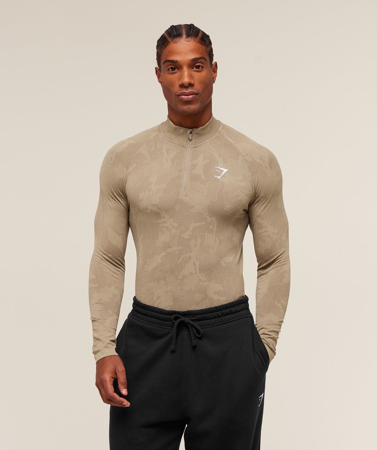 Geo Seamless 1/4 Zip