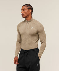Geo Seamless 1/4 Zip