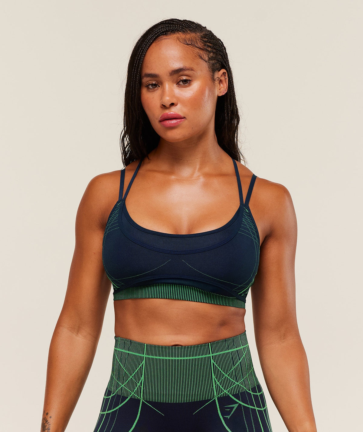 Apex Seamless Strappy Sports Bra