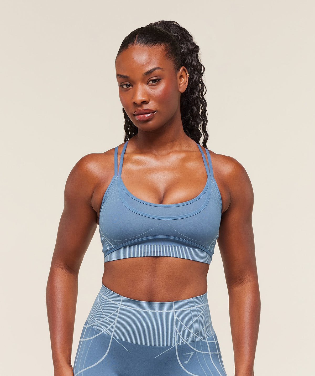 Apex Seamless Strappy Sports Bra
