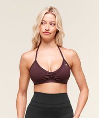 Minimal Halterneck Sports Bra