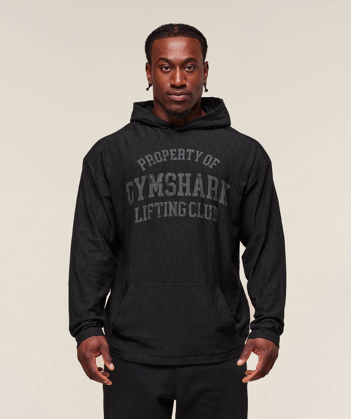 Lightweight Slub Textured Hoodie