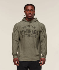 Lightweight Slub Textured Hoodie
