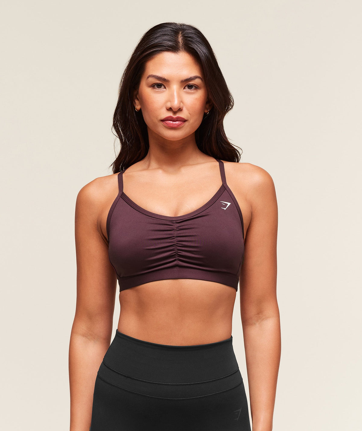 Ruched Sports Bra