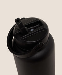 Metal Insulated 1L Bottle with Straw