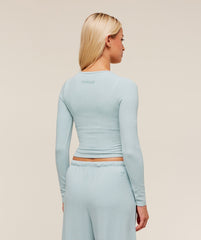 Waffle Long Sleeve Top