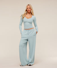 Waffle Long Sleeve Top