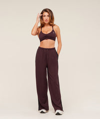 Retro Stripe Snap Pant