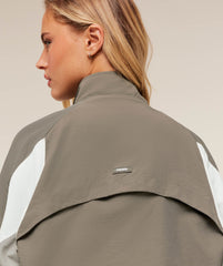 Contrast Woven Jacket