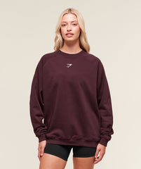 Training Oversized Fleece Sweatshirt