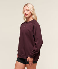 Training Oversized Fleece Sweatshirt