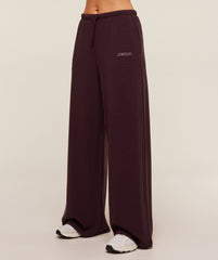 Waffle Wide Leg Pants