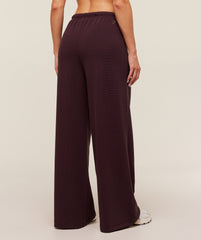 Waffle Wide Leg Pants