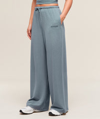 Waffle Wide Leg Pants