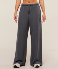 Waffle Wide Leg Pants