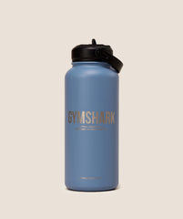 Metal Insulated Straw Bottle 1L